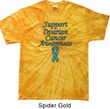 Support Ovarian Cancer Awareness Tie Dye T-shirt