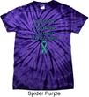 Support Ovarian Cancer Awareness Tie Dye T-shirt