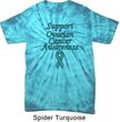 Support Ovarian Cancer Awareness Tie Dye T-shirt