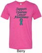 Support Ovarian Cancer Awareness Tri Blend Tee