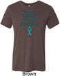 Support Ovarian Cancer Awareness Tri Blend Tee