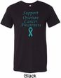 Support Ovarian Cancer Awareness Tri Blend Tee