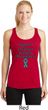 Support Ovarian Cancer Ladies Dry Wicking Racerback
