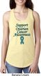 Support Ovarian Cancer Ladies Ideal Racerback