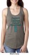 Support Ovarian Cancer Ladies Ideal Racerback