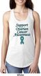 Support Ovarian Cancer Ladies Ideal Racerback