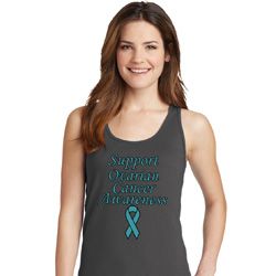 Support Ovarian Cancer Ladies Tank Top