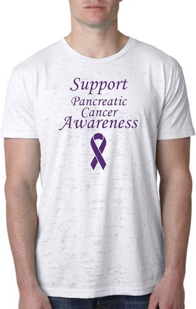 Support Pancreatic Cancer Awareness Burnout Shirt