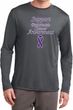 Support Pancreatic Cancer Awareness Dry Wicking Long Sleeve