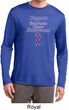 Support Pancreatic Cancer Awareness Dry Wicking Long Sleeve