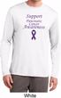 Support Pancreatic Cancer Awareness Dry Wicking Long Sleeve
