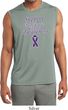 Support Pancreatic Cancer Awareness Dry Wicking Sleeveless Shirt
