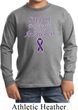 Support Pancreatic Cancer Awareness Kids Long Sleeve