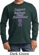 Support Pancreatic Cancer Awareness Kids Long Sleeve