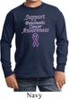 Support Pancreatic Cancer Awareness Kids Long Sleeve