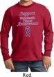 Support Pancreatic Cancer Awareness Kids Long Sleeve