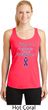Support Pancreatic Cancer Awareness Ladies Dry Wicking Racerback