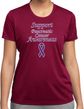 Support Pancreatic Cancer Awareness Ladies Dry Wicking T-shirt