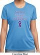 Support Pancreatic Cancer Awareness Ladies Dry Wicking T-shirt
