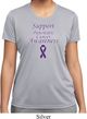 Support Pancreatic Cancer Awareness Ladies Dry Wicking T-shirt