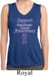 Support Pancreatic Cancer Awareness Ladies Dry Wicking Tank Top