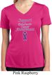 Support Pancreatic Cancer Awareness Ladies Dry Wicking V-neck