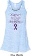 Support Pancreatic Cancer Awareness Ladies Flowy Racerback