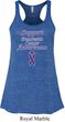 Support Pancreatic Cancer Awareness Ladies Flowy Racerback