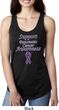 Support Pancreatic Cancer Awareness Ladies Ideal Racerback
