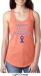 Support Pancreatic Cancer Awareness Ladies Ideal Racerback