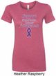 Support Pancreatic Cancer Awareness Ladies Longer Length Shirt