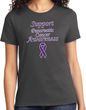 Support Pancreatic Cancer Awareness Ladies T-shirt