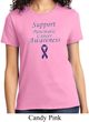 Support Pancreatic Cancer Awareness Ladies T-shirt