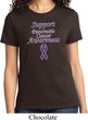 Support Pancreatic Cancer Awareness Ladies T-shirt