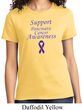 Support Pancreatic Cancer Awareness Ladies T-shirt
