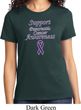 Support Pancreatic Cancer Awareness Ladies T-shirt
