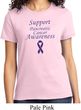 Support Pancreatic Cancer Awareness Ladies T-shirt