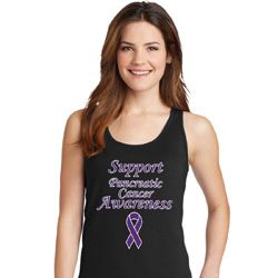Support Pancreatic Cancer Awareness Ladies Tank Top