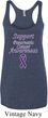 Support Pancreatic Cancer Awareness Ladies Tri Blend Racerback