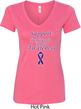 Support Pancreatic Cancer Awareness Ladies V-Neck