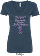 Support Pancreatic Cancer Awareness Ladies V-Neck