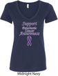 Support Pancreatic Cancer Awareness Ladies V-Neck