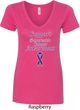 Support Pancreatic Cancer Awareness Ladies V-Neck