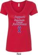 Support Pancreatic Cancer Awareness Ladies V-Neck