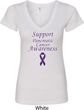 Support Pancreatic Cancer Awareness Ladies V-Neck