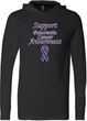 Support Pancreatic Cancer Awareness Lightweight Hoodie