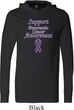 Support Pancreatic Cancer Awareness Lightweight Hoodie
