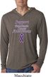Support Pancreatic Cancer Awareness Lightweight Hoodie Tee