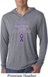 Support Pancreatic Cancer Awareness Lightweight Hoodie Tee