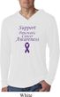 Support Pancreatic Cancer Awareness Lightweight Hoodie Tee